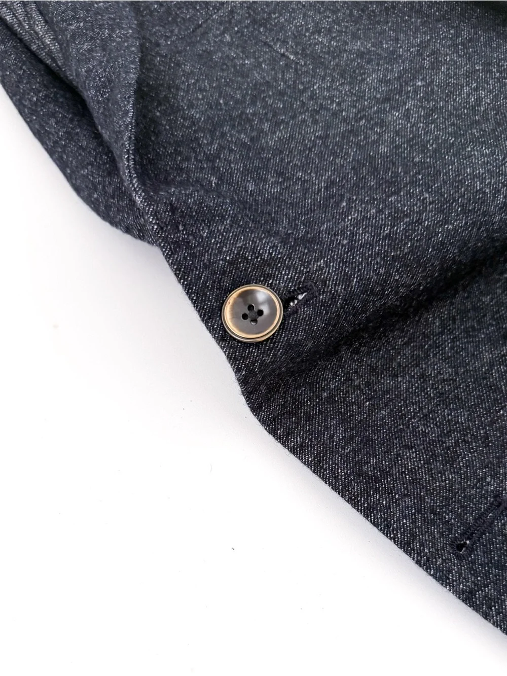 Eleventy Navy Silk Wool-Blend Two-Button Sport Coat Blazer Navy Textured 38R